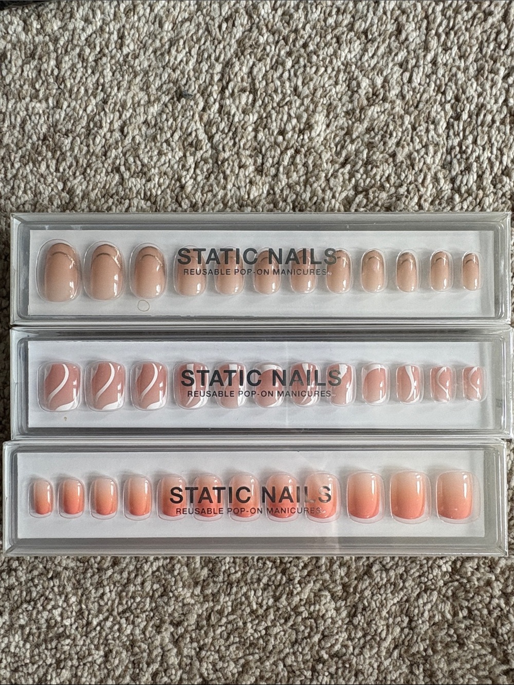 3x Static Nails